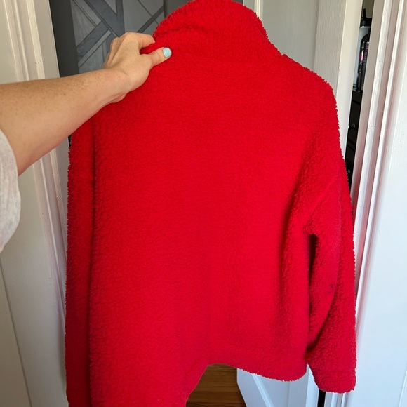 bright red jacket - Picture 2 of 2